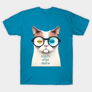 Cogito ergo meow T-Shirt